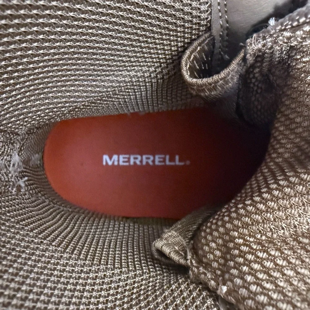 MERRELL Model # J099375 MensTactical Hiking Work Boots Coyote Brown - 9